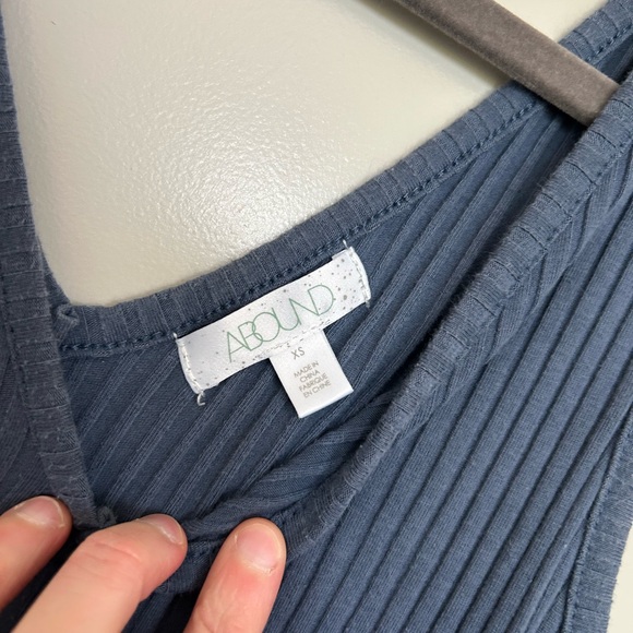 Abound Casual Blue Sleeveless Dress - Picture 2 of 2